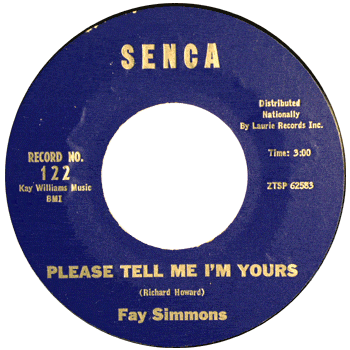 Fay Simmons - Please Tell Me I'm Yours Senca
